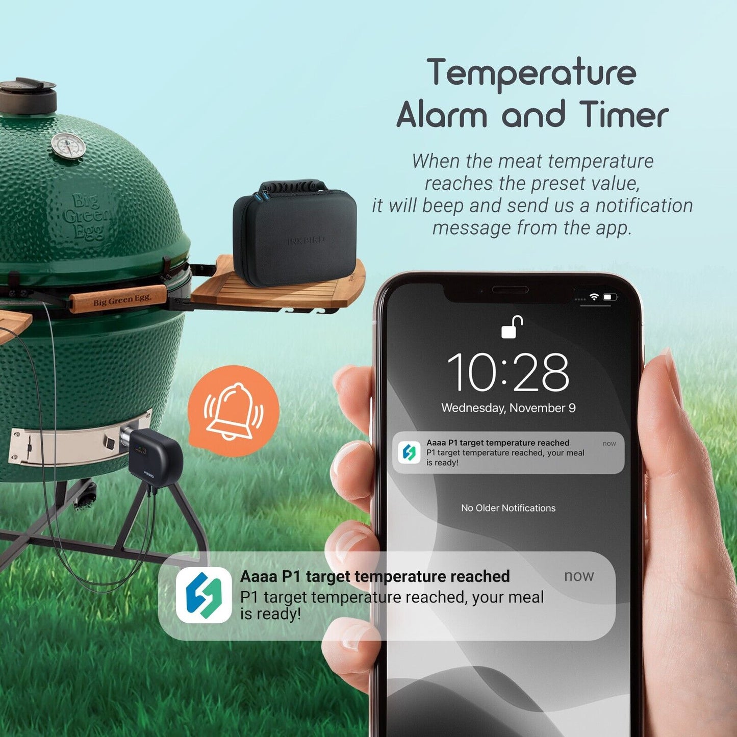 INKBIRD ISC027BW WiFi and Bluetooth Smoker Fan Controller for BBQ Temperature Management
