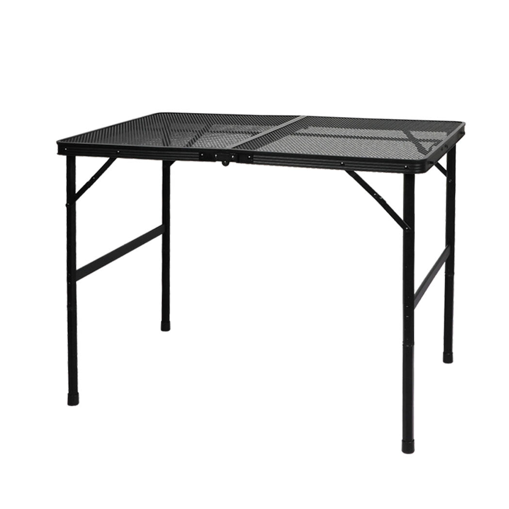 Levede Portable Foldable Aluminium Grill Table for Outdoor BBQ and Camping