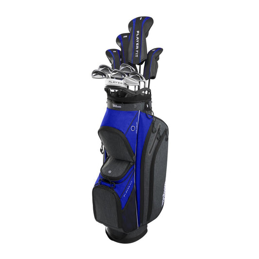 Wilson Men's Playerfit Complete Golf Set - Right Hand, Steel Shaft, S Flex