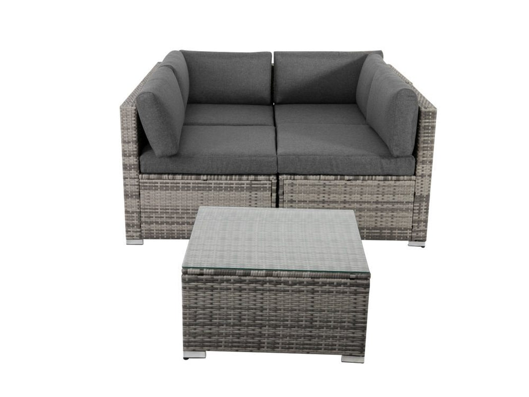 Transform Your Outdoor Space with the Stylish Grey Dreamo Bondi Modular Lounge Sofa
