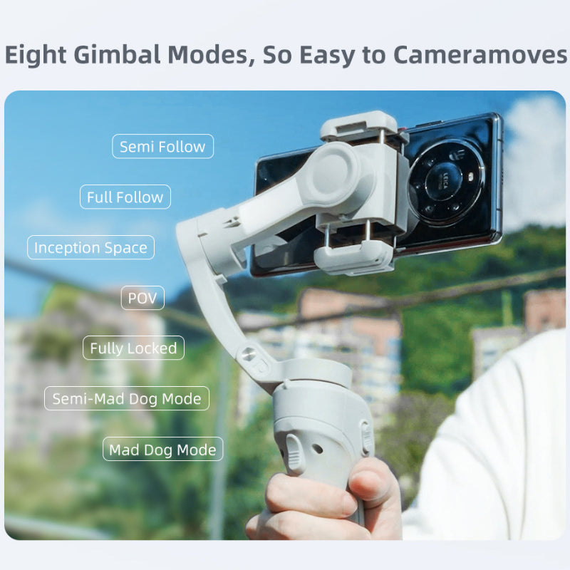 SMART CYCLONE 3-Axis Anti-Shake Intelligent Tracking Phone Gimbal Stabilizer