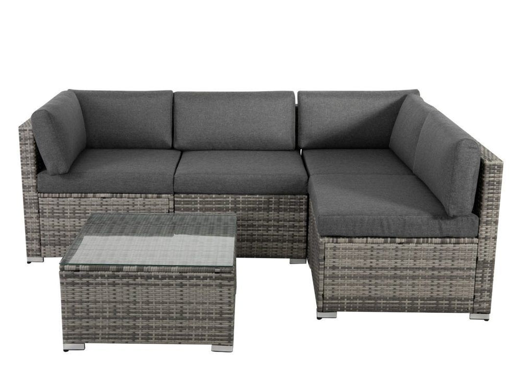 Transform Your Outdoor Space with the Stylish Grey Dreamo Bondi Modular Lounge Sofa