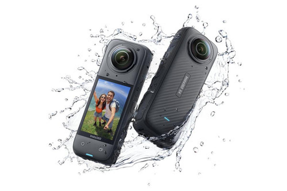 Insta360 X4 Action Camera, Black, Video Cameras, Cameras & Drones