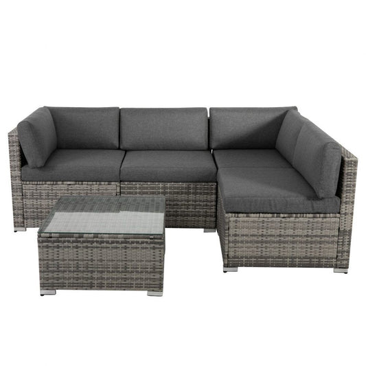 Transform Your Outdoor Space with the Stylish Grey Dreamo Bondi Modular Lounge Sofa